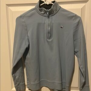 Vineyard Vines Blue Quarter-Zip Sweatshirt